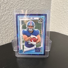 Panini Donruss Optic Cam Skattebo Rated Rookie Prizm New York Giants #228 2025