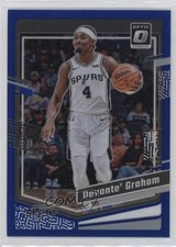 2023-24 Panini Donruss Optic Blue Prizm 34/49 Devonte' Graham #100 1c42