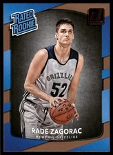 2017-18 Donruss #155 Rade Zagorac Memphis Grizzlies Rookie