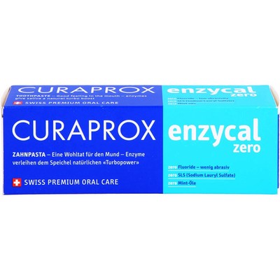 Curaprox enzycal zero Zahnpasta 75ml - PZN 10403325