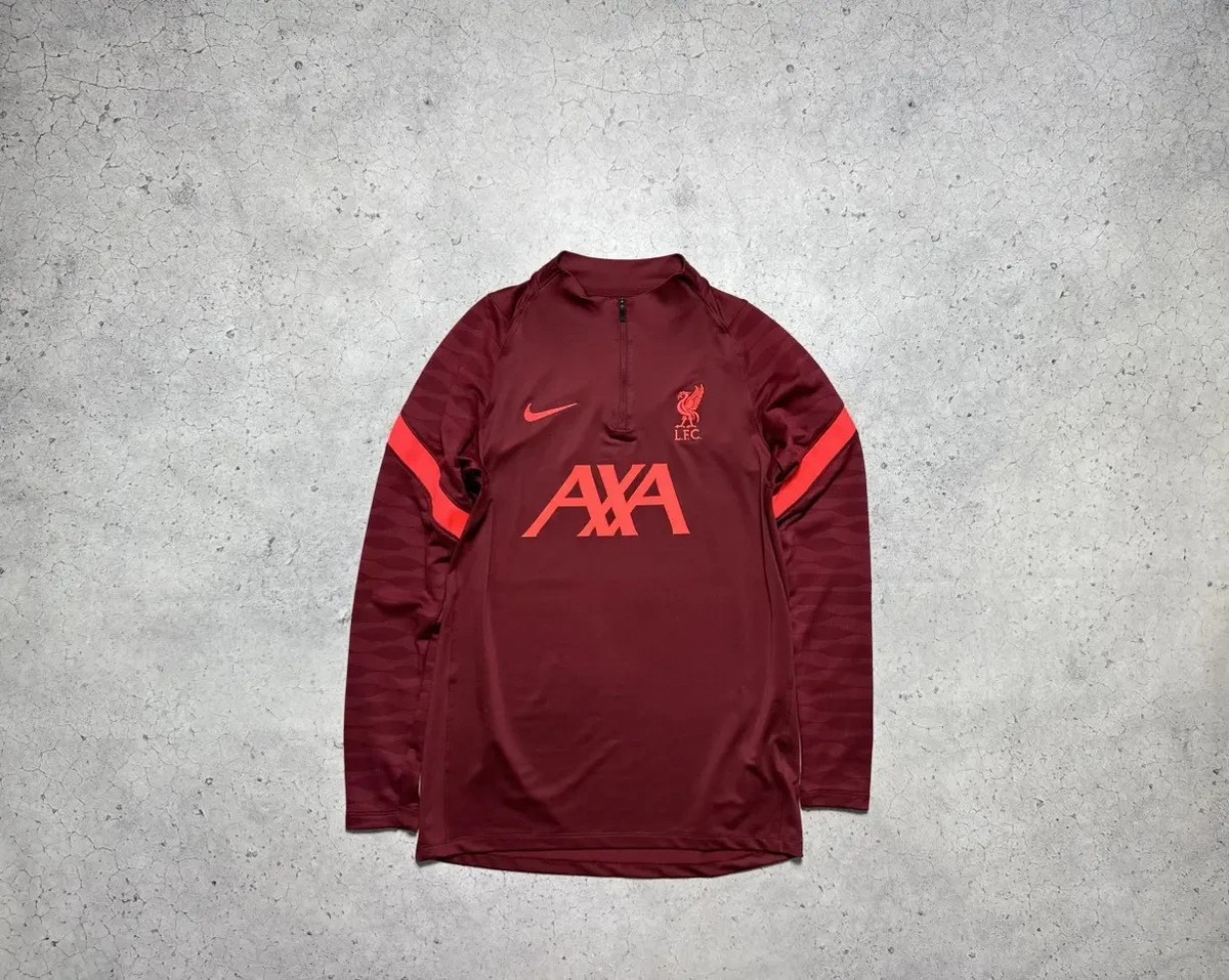 Liverpool FC Nike トレーニングジャージ L Nike FC Liverpool Training Soccer Jersey Long Sleeve | eBay