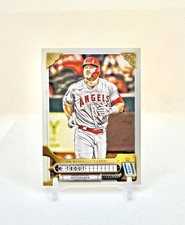 MIKE TROUT MISSING BLACK PLATE SP - 2022 Topps Gypsy Queen #72 LA Angels