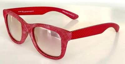 Italia Independent 0090D Sonnenbrille Denim Red Light Pink Flash 50