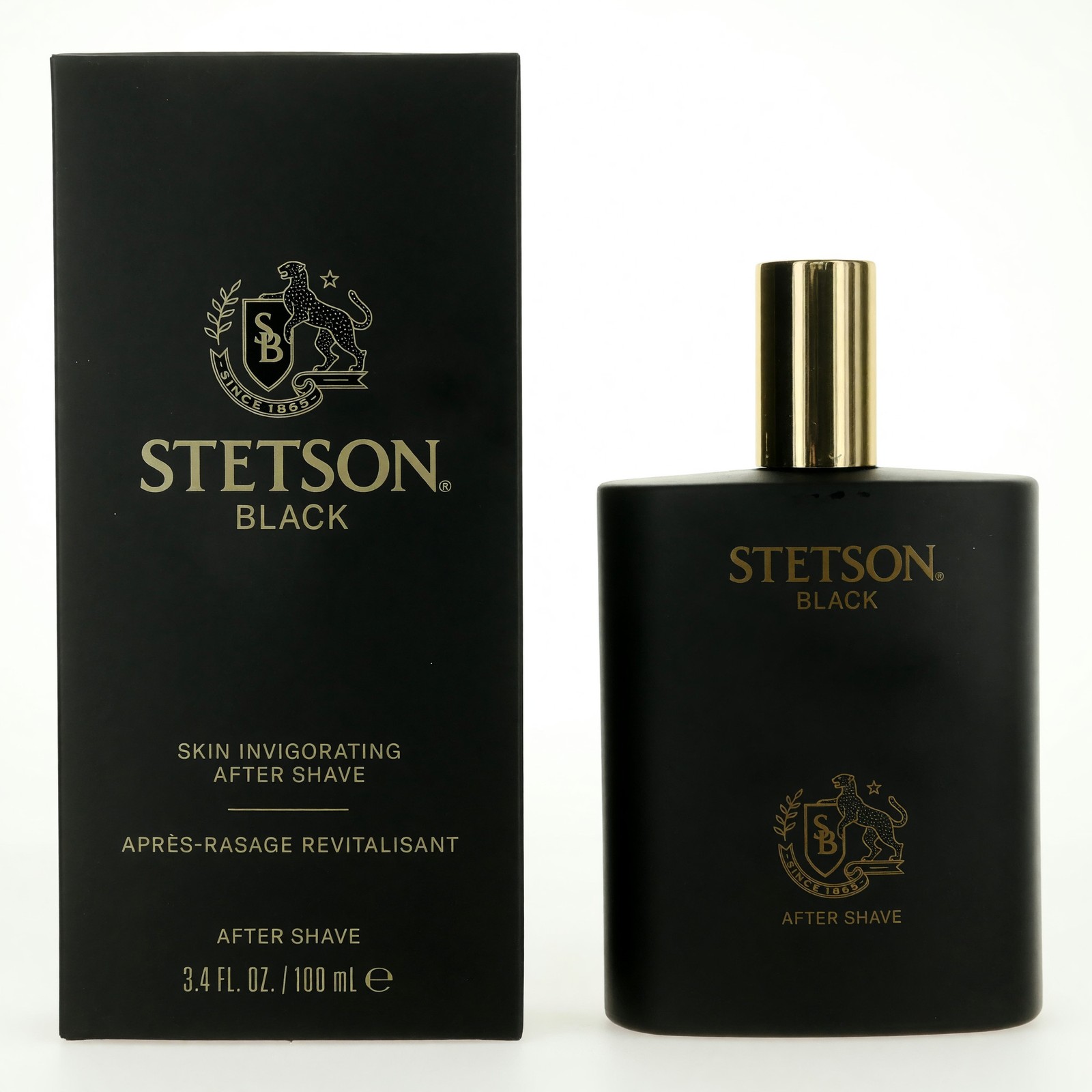 Stetson Black by Coty, 3.4oz Skin Invigorating After Shave Splash men