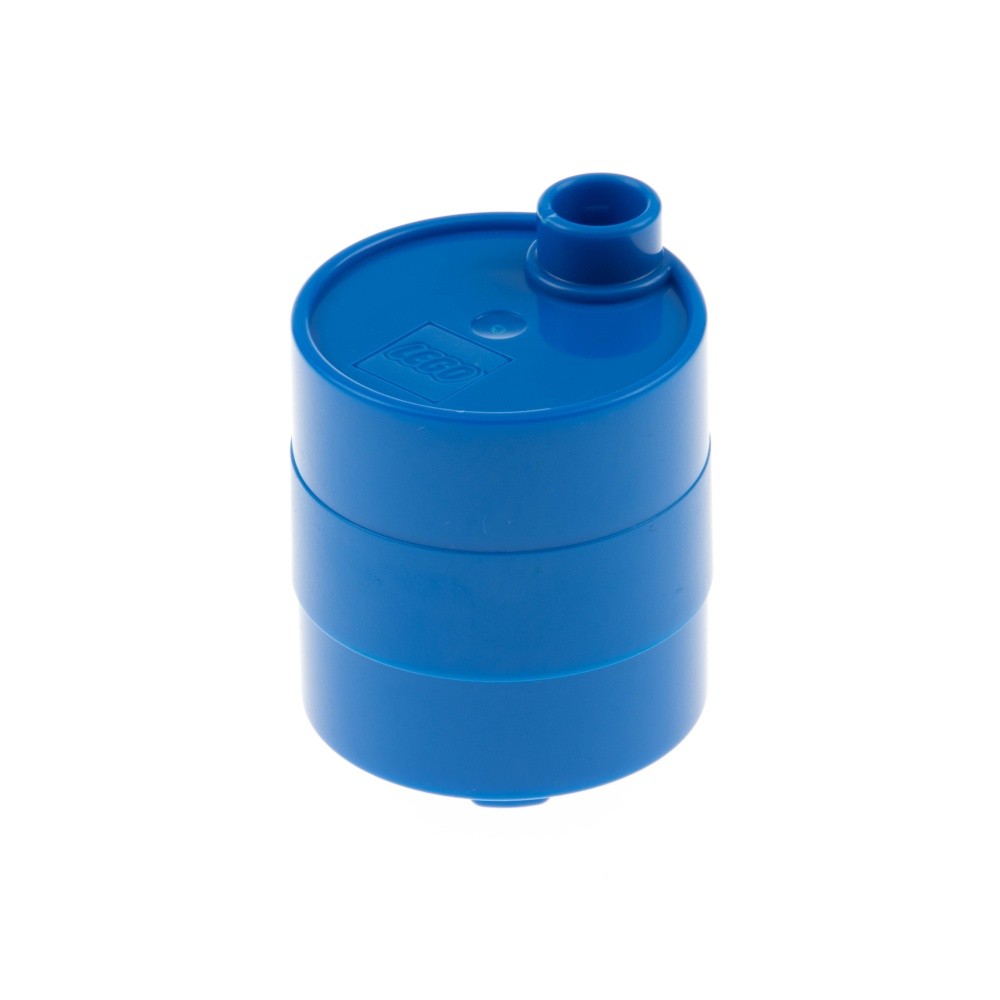 1X Lego Duplo Barrel 2X2X2 Blue Oil Drum Canister Container Cars 4580904 60777