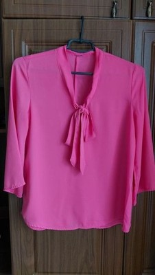 women shirt pink chiffon 38