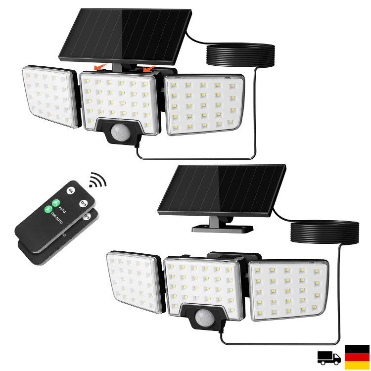 Lepro Solarlampe Bewegungsmelder 2 in 1 Fernbedienung Lepro Solarlampe Bewegungsmelder 2 in 1 Fernbedienung