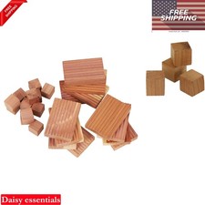 Cedar Blocks and Cubes Set 12 12 for Closet Drawer Storage Scented Cedarwood