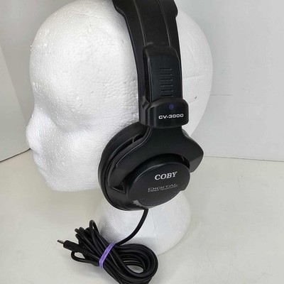 Vintage Coby Digital Reference Professional Headphones (CV-3000) Over Ear