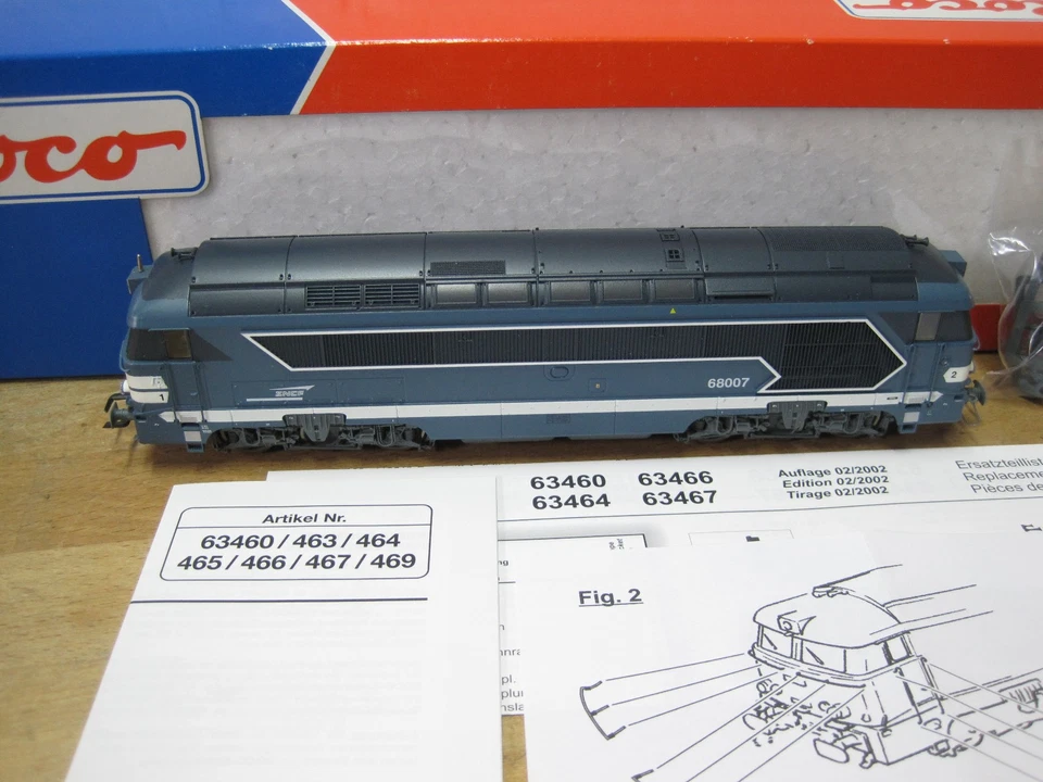 Roco 63460 SNCF  mit der OVP funktionstüchtig - Bild 2 von 4