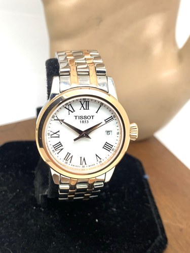 Reloj Mujer Tissot T1292102201300 Cuarzo Suizo Oro Rosa Plata Acero 28mm - Imagen 12 de 13