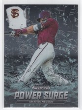 #PS-MN 2021 Prizm Draft Picks Power Surge Matheu Nelson  _