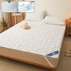 Waterproof Mattress Protector-Breathable Mattress Cover Pad with 4 Corner Straps