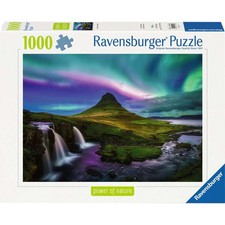 Ravensburger Puzzle Power of Nature - Nordlichter über Kirkjufell