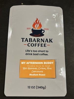 Tabarnak Coffee - My Afternoon Buddy- Medium Roast Whole Bean - 12oz. Fresh Roas