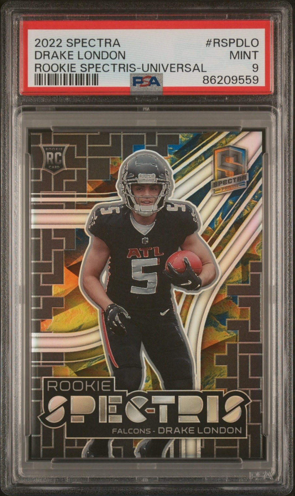 Drake London Panini Spectra Rookie Spectris #RSPDLO Universal