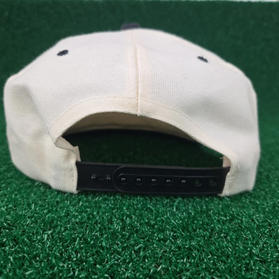 Vintage Chicago White Sox Logo Athletic Sharktooth Snapback Hat Cap Wool RARE - Image 4 of 4