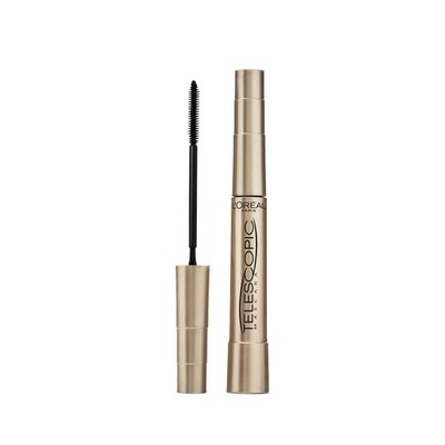 L'Oreal Telescopic Original Mascara Blackest Black Washable 0.27 fl oz