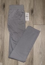 NWT - Women's Grey Leggings with Soft Lining On Inside Size Medium