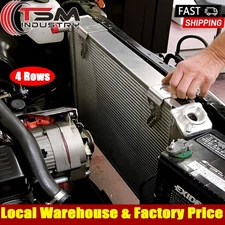 4 Row Radiator For 1973-1991 1975 78 CHEVY C/K 10 20 30 GMC C1500 C2500 Jimmy L6
