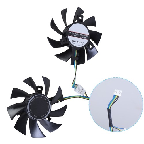 Coolers Fan for GTX1660Ti RTX2060 GAMING OC VGA Fan Graphics Card Cooling Fan - Picture 6 of 8