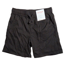 Cat  Jack Boys Size M Black Adjustable Waist Pockets Comfort Shorts FREE S H