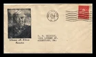 DR JIM STAMPS US COVER EDISON ELECTRIC LIGHT GOLDEN JUBILEE FDC SCOTT 654