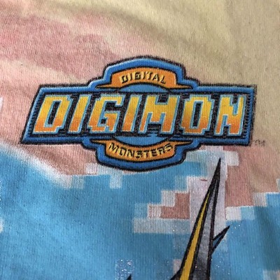 Digimon Vintage T-Shirt L-10/12 Usa | eBay