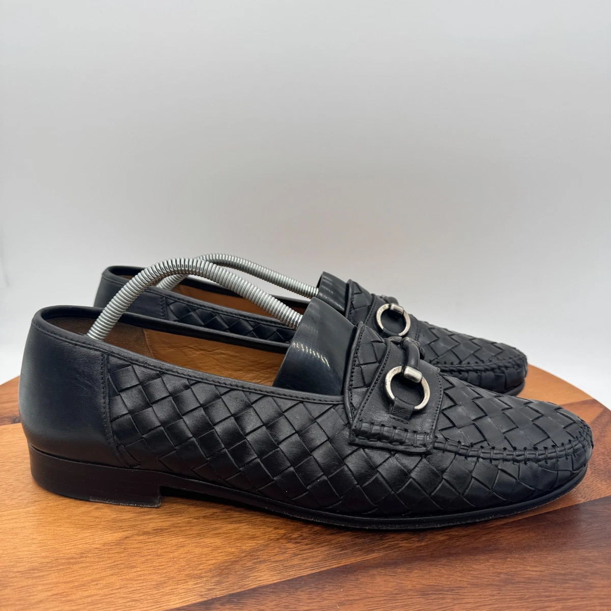 Maus & Hoffman men’s Italian leather loafer size 10 Handcrafted Italian Bow Slip-Ons in Grained Calfskin | Maus  main image 4