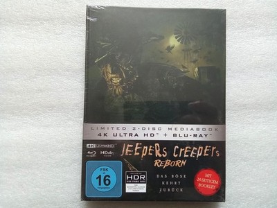 Jeepers Creeper`s Reborn   Das Böse ist zurück   Mediabook - 4K Ultra HD + + OVP