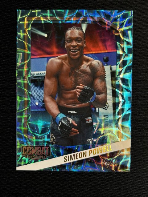 2025 Combat Anthology Simeon Powell 1/1 Prizm Case Hit SSP