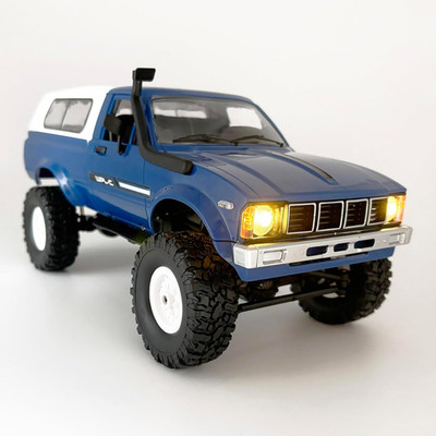 RC Crawler WPL C24 RC Rock Crawler RC Truck 4X4 off Road RTR, 1/16 Scale Remote