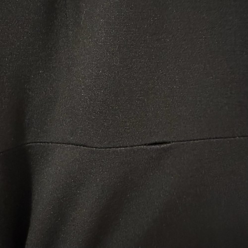 Abito Kate Spade impreziosito colletto svasato ponte XL nero LBD strass perla - Foto 11 di 11