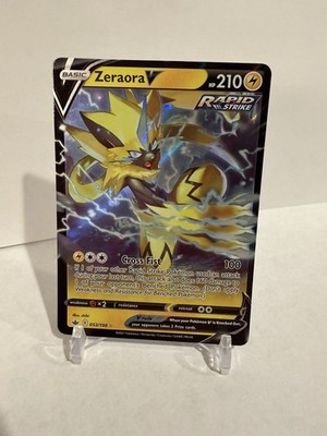 Zeraora V  53/159 - Crown Zenith - Mint - Near Mint - Pokemon TCG