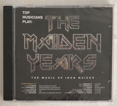 The Iron Maiden Years Tribute CD - Cover artists Di Anno, Barden & Grimmett.