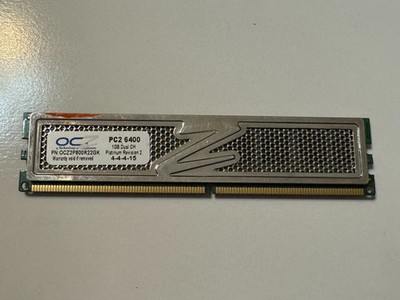 OCZ Platinum Rev 2 1GB DDR2 PC2-6400 800MHz OCZ2P800R22GK Gaming RAM
