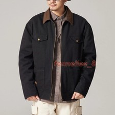 Outdoor Fashion Men's Streetwear Fashion Vintage Loose Casual Cotton Jacket