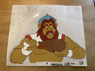 Original Masters of The Universe Production Cel & Zeichnung -MU66 118 13- King Paw
