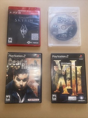 PlayStation Games Lot Of 4 Mix Of PS2 And PS3 Games Good Condition