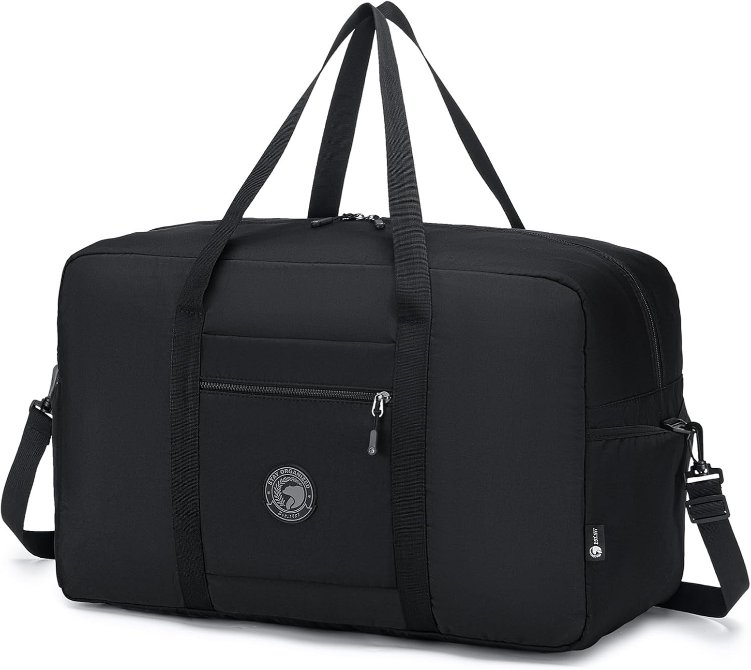 Carry On Bag 22x14x9 Canvas Travel Duffel 48L Airline Approv