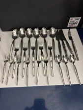 BERGHOFF 18/10 Stainless Flatware Set 24Pcs Place Setting Ralph Kramer