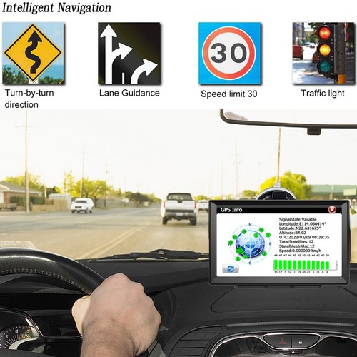 Commercial Drivers GPS GPS Navigator Car Truck GPS 9 Inch Touchscreen Display - Picture 2 of 12
