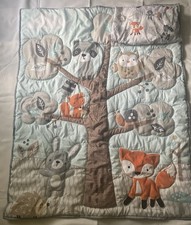 Baby Nursery Bedding Woodland Friends Crib Set Bedtime Originals 2 Pc Lambs Ivy