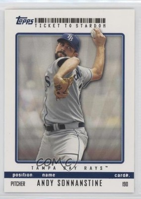 2009 Topps Ticket To Stardom Blue 66/99 Andy Sonnanstine #190 0ru6