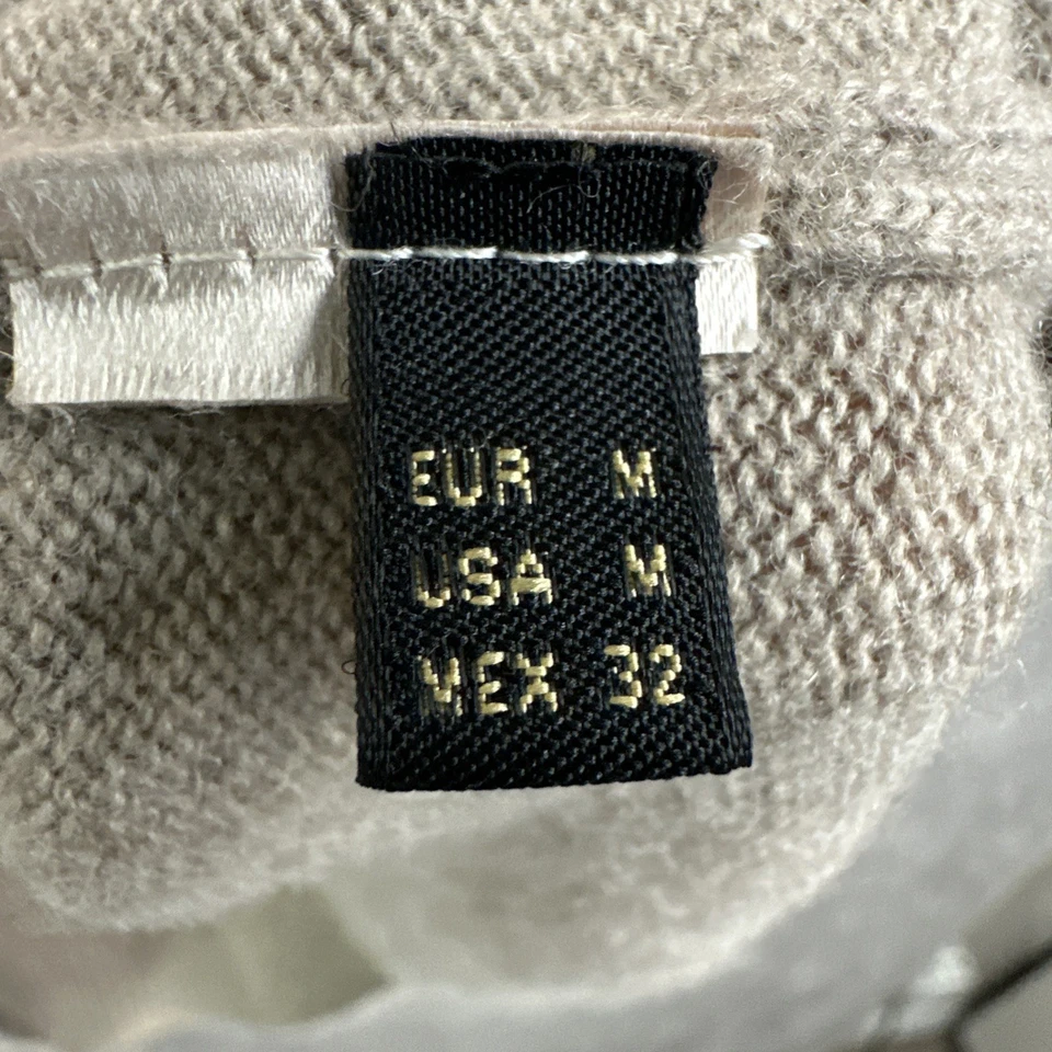 Massimo Dutti Women’s Wool Cashmere Dress Brown Size Medium - Image 3 of 4