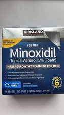 Kirkland Minoxidil 5 Foam for Men Hair Regrowth Treatment 2.11 oz exp2026/11