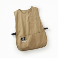 Pullover Apron Waterproof Apron Vest Multi-Pocket for Kitchen, Servers, Cleaners