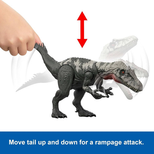 Jurassic World Rebirth Gigantic Thrashers Dinosaur Figure, Chilantalsaurus Large - Picture 5 of 6