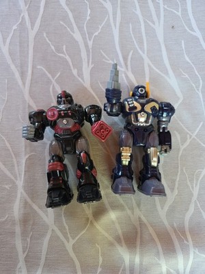 2 M.A.R.S. MOTORIZED ATTACK ROBO SQUAD CAPTAIN 7''IN ROBOT HAP P KID G