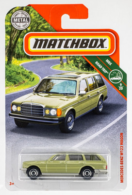 2019 Matchbox #3 Mercedes-Benz W123 Wagon CALEDONIA GREEN | FSC